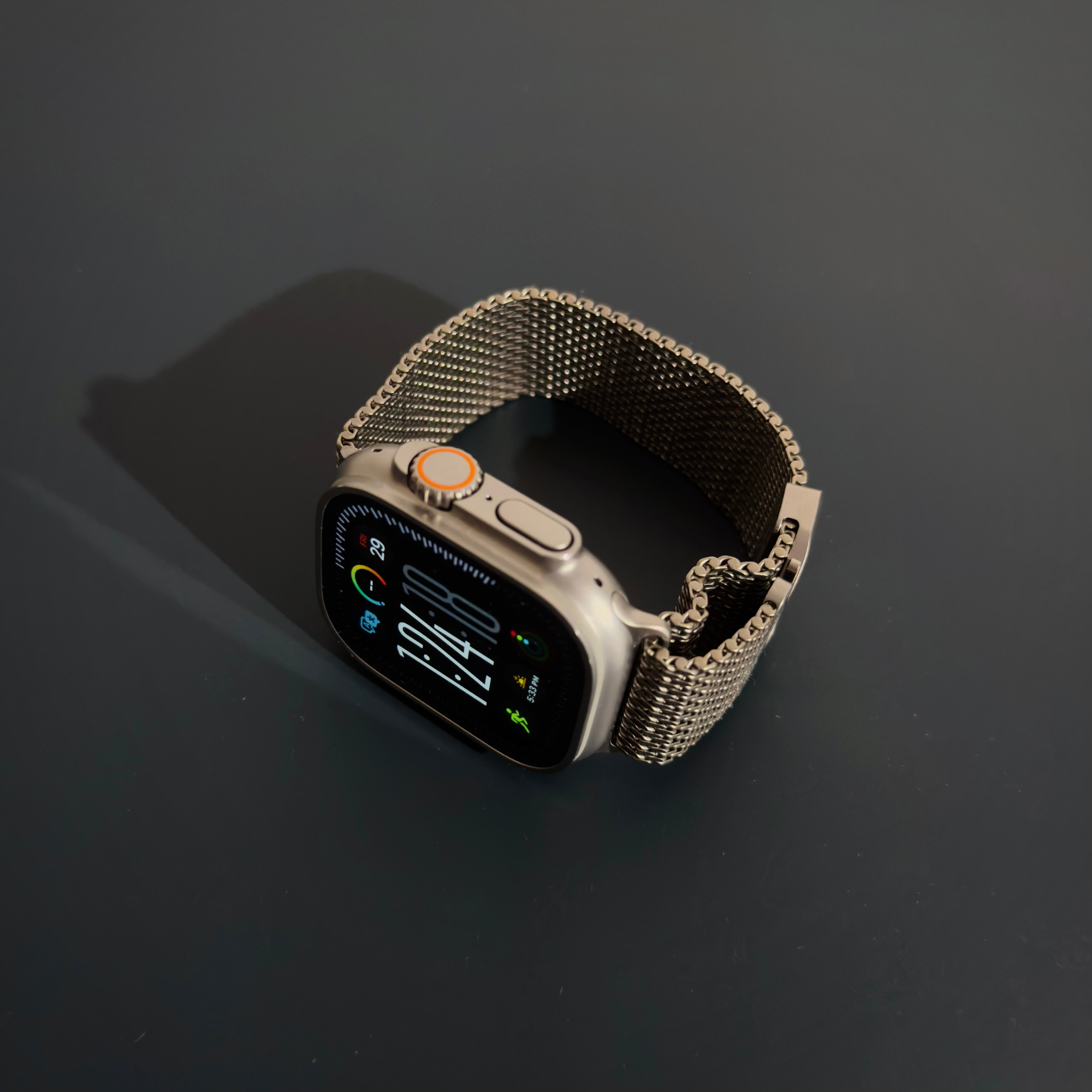 Titanium Milanese Loop