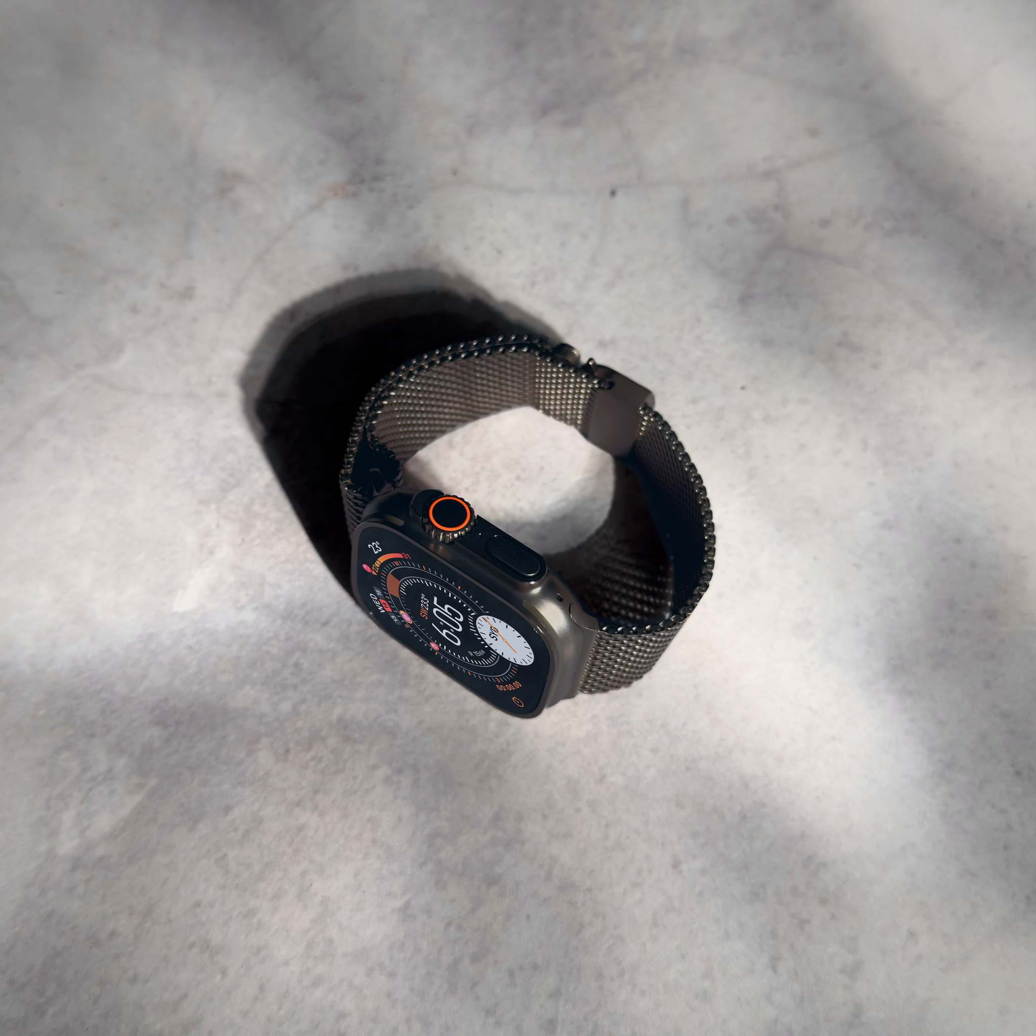 Titanium Milanese Loop