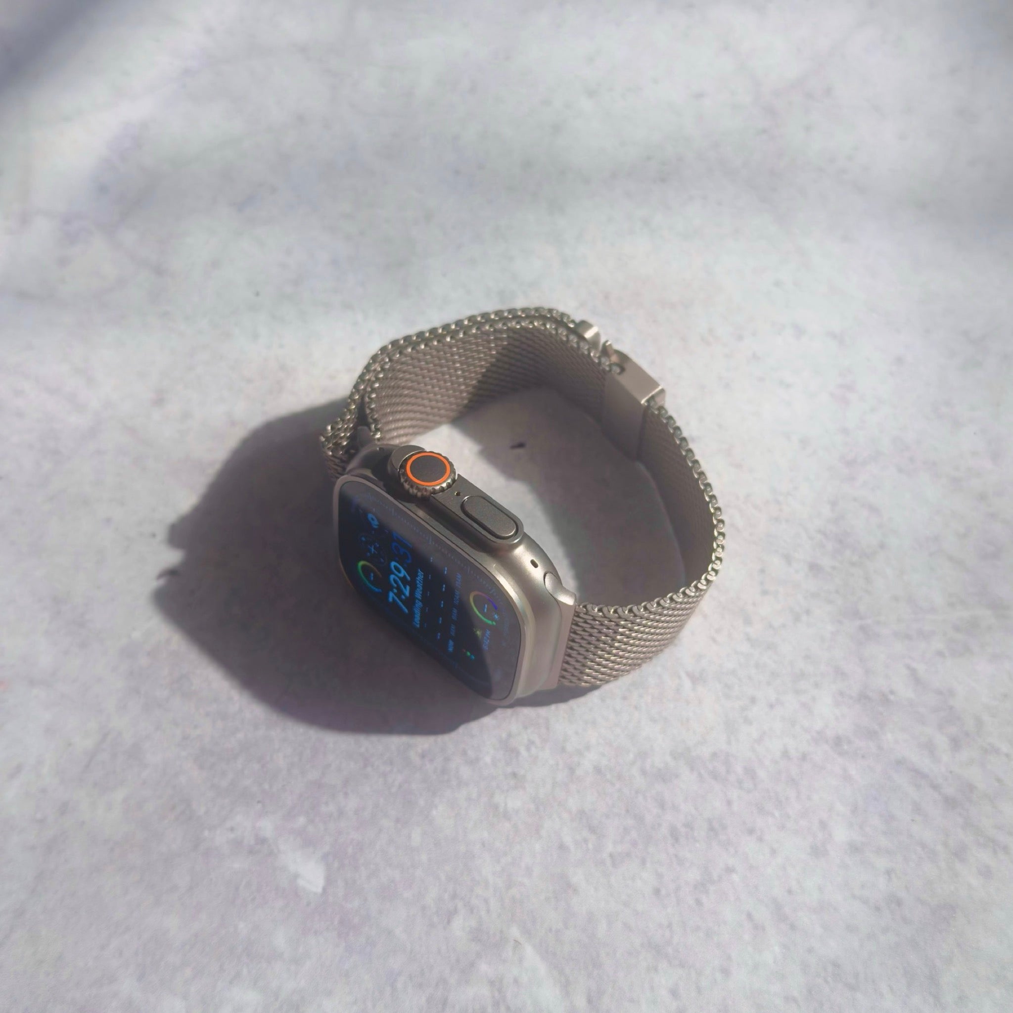 Titanium Milanese Loop