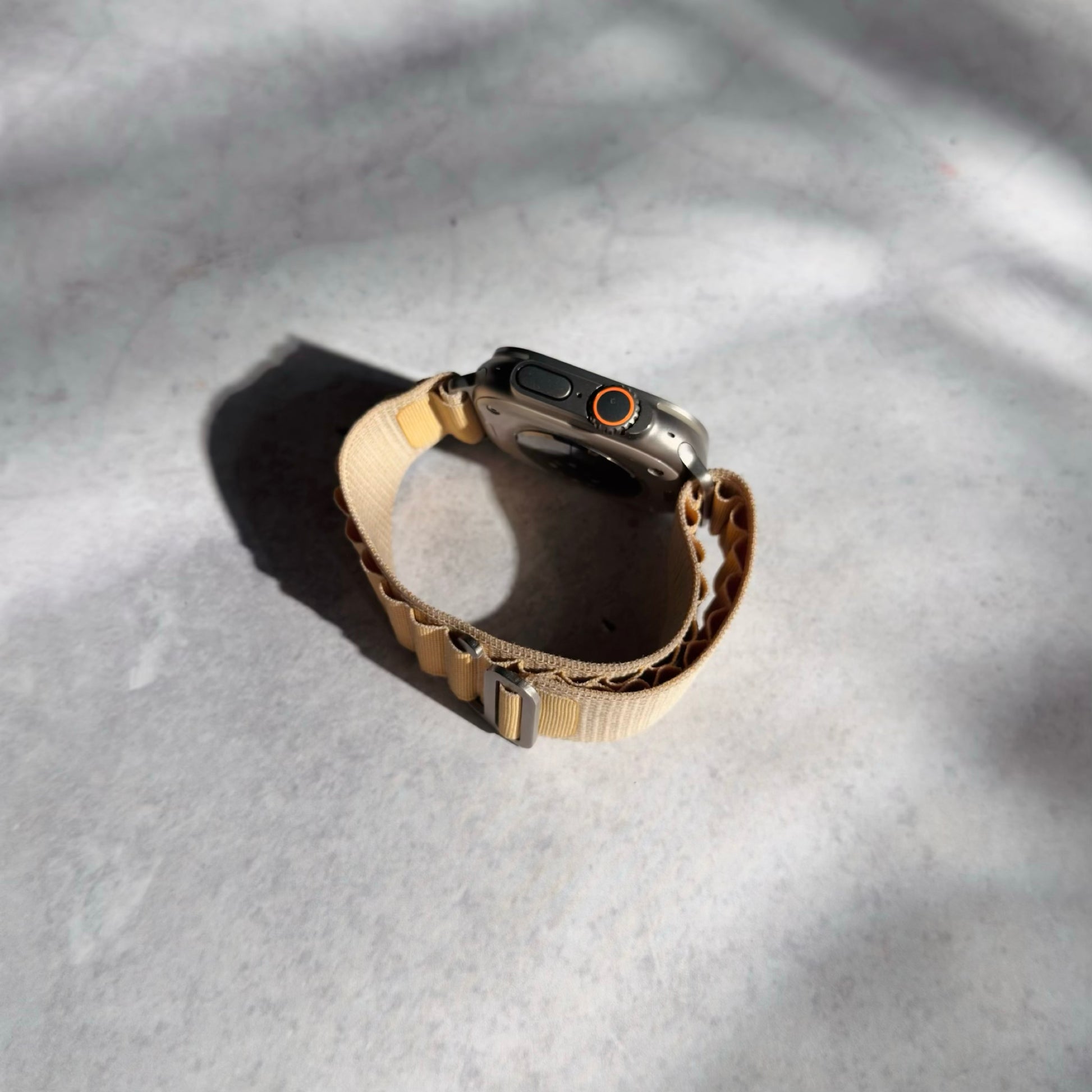 Tan Alpine Loop shown from back