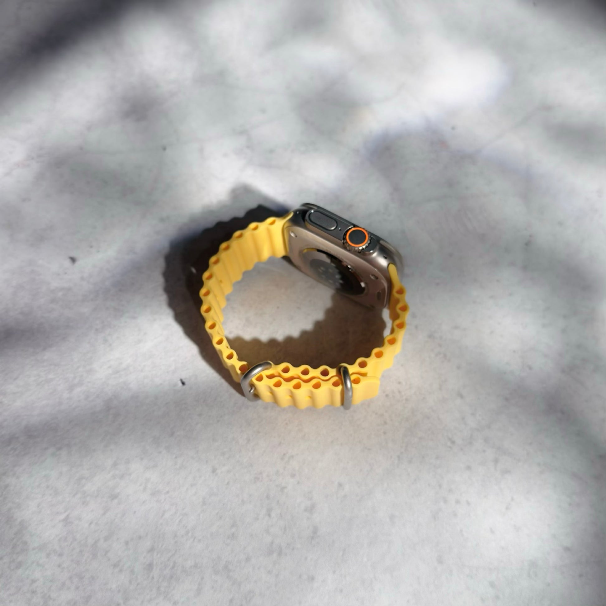 Yellow Ocean Band shown from back