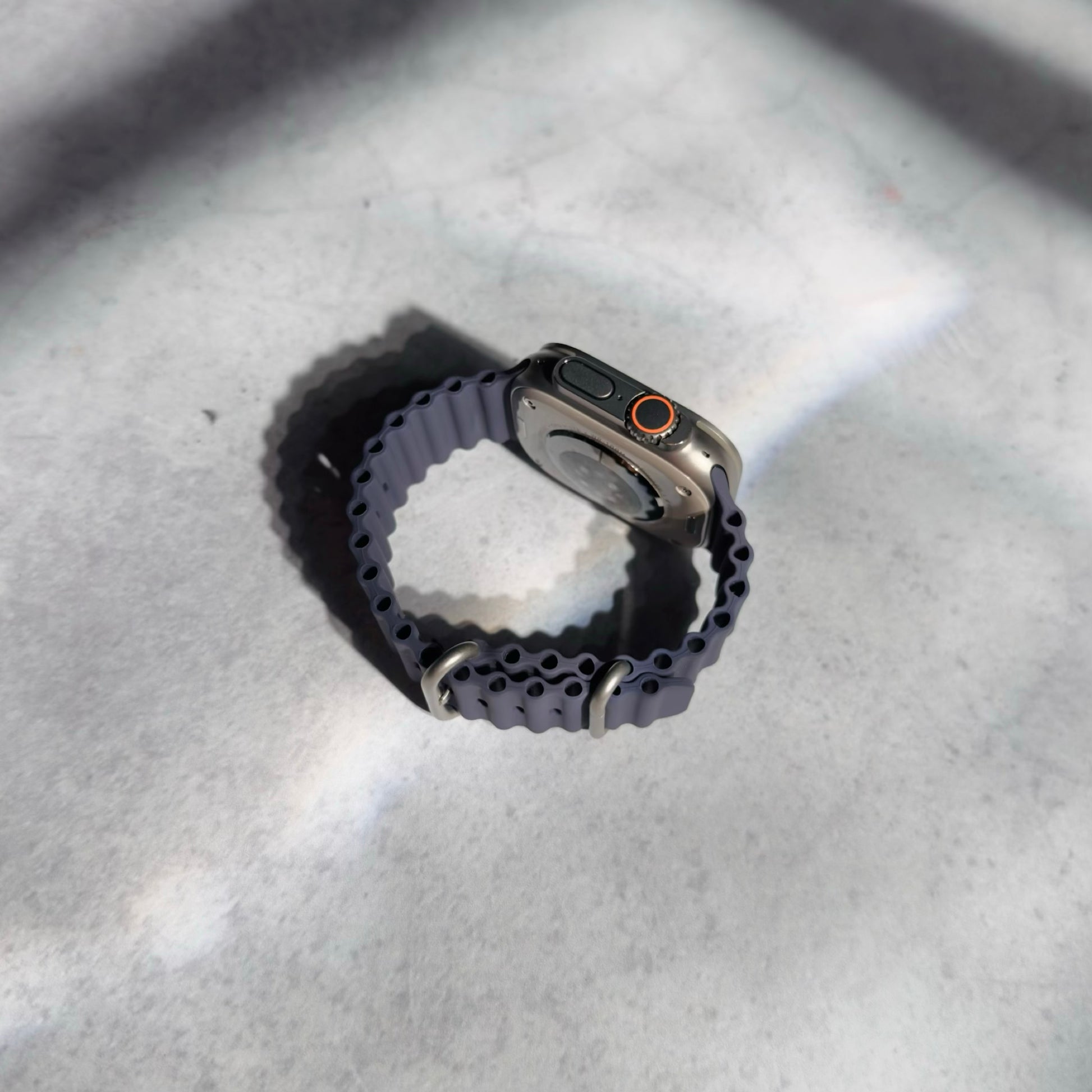 Navy Ocean Band shown from back