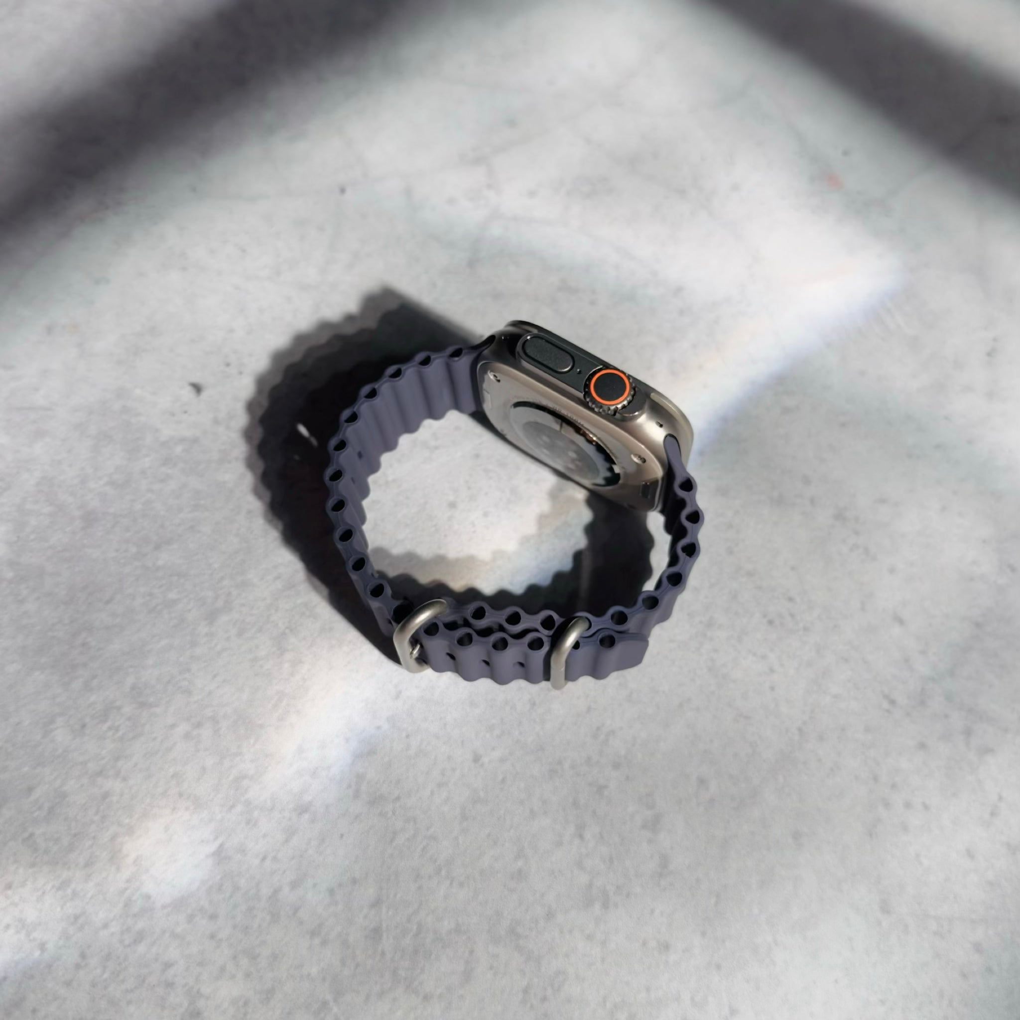 Navy Ocean Band shown from back